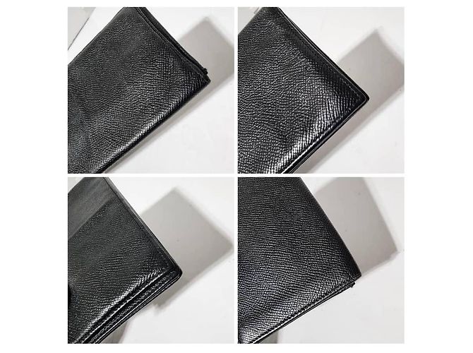 Autre Marque Bvlgari Long Bifold Wallet Black - view 9