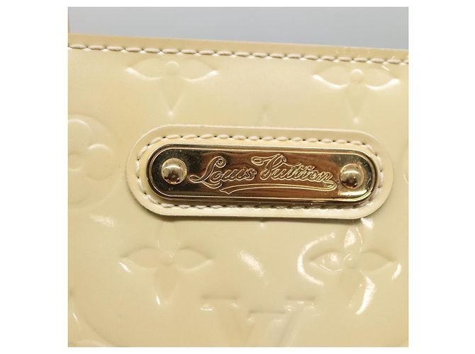 LOUIS VUITTON Monogram Vernis Wilshire MM Borsa a Mano Broncorail M91441 Auth 121051 - vista 13