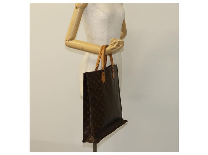 LOUIS VUITTON Borsa a Mano Sac Plat Monogram M51140 LV Auth yk17966 Monogramma - vista 14