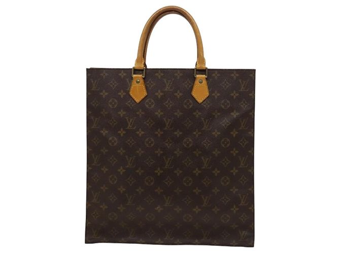 LOUIS VUITTON Borsa a Mano Sac Plat Monogram M51140 LV Auth yk17966 Monogramma - vista 8