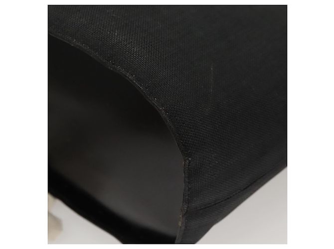 Céline Borsa a spalla CELINE in tela nera e oro Auth 121554 Nero D'oro - vista 8