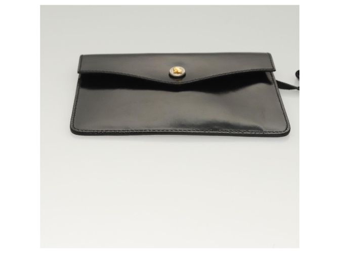 Handtasche Salvatore Ferragamo Emaille Schwarz Auth 119146 - Ansicht 15