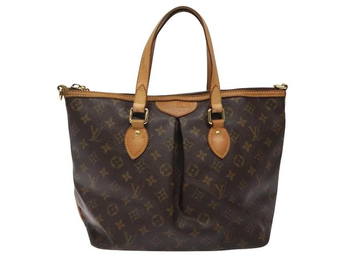 LOUIS VUITTON Monogram Palermo PM Tote Bag M40145 LV Auth PP455 Monogramm - Ansicht 10