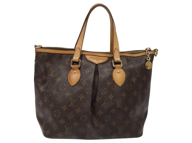 LOUIS VUITTON Monogram Palermo PM Tote Bag M40145 LV Auth PP455 Monogramm - Ansicht 2