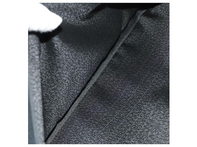 Gianni Versace Handtasche aus Canvas 2-Wege Schwarz Silber Authentisch bs24675 - Ansicht 18