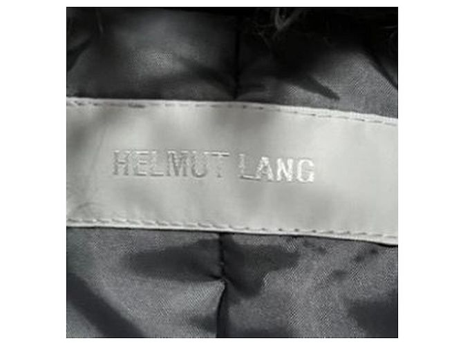 Helmut Lang Astro Foil Jacke Silber Kunstfell - Ansicht 5
