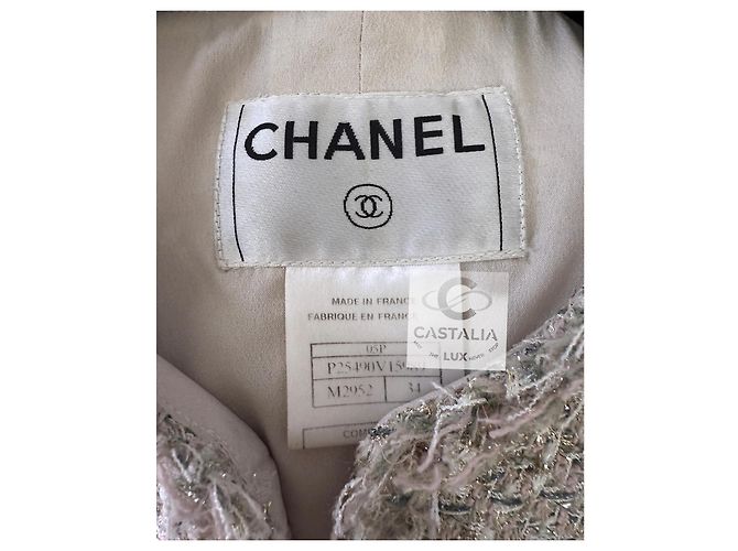 Chanel Ikonisches Anna Wintour Tweed-Ensemble Lesage 34 FR Mehrfarben - Ansicht 15