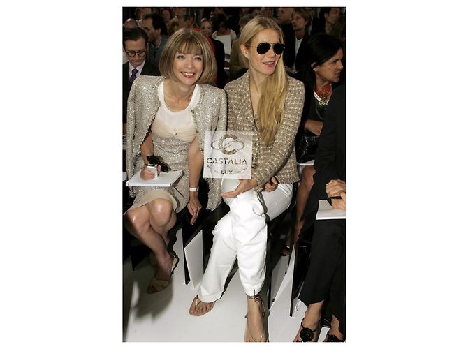 Chanel Ikonisches Anna Wintour Tweed-Ensemble Lesage 34 FR Mehrfarben - Ansicht 6