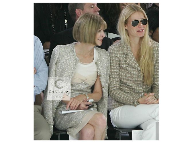 Chanel Ikonisches Anna Wintour Tweed-Ensemble Lesage 34 FR Mehrfarben - Ansicht 7