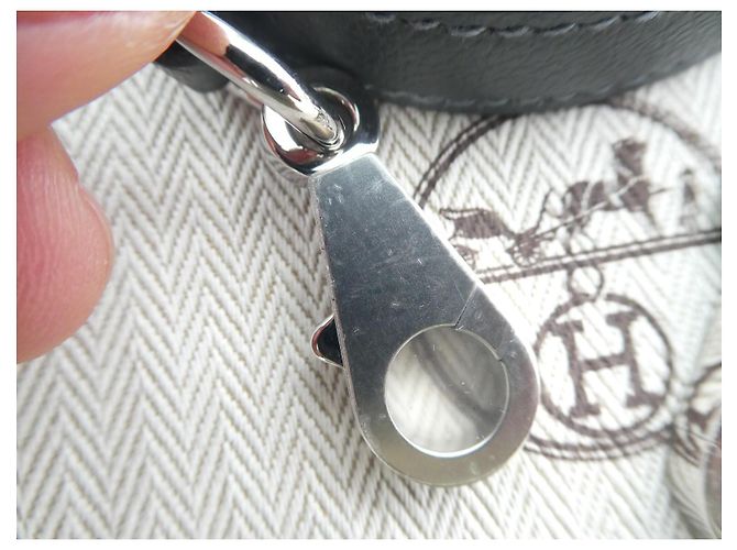 nuova tracolla Hermès per Kelly grigia 90 cm Grigio - vista 3
