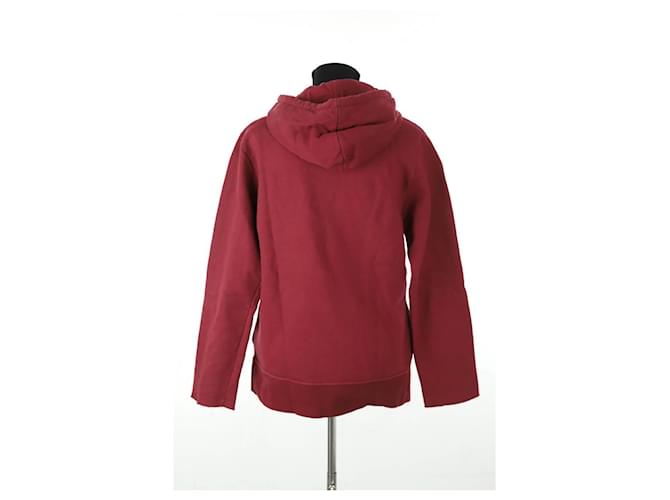 Golden Goose Sudadera de algodón burdeos - vista 4