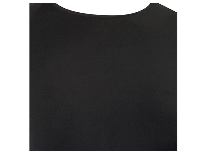 Abito Midi Crepe Theory in Viscosa Nera Nero - vista 2