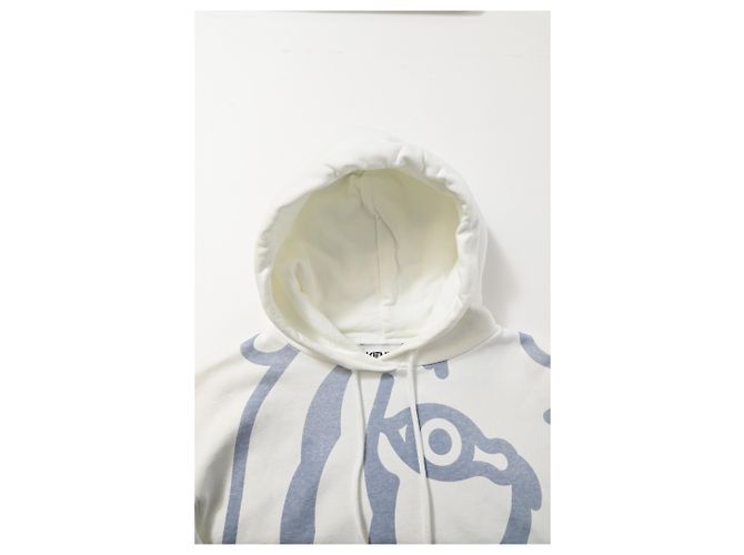 Sudadera Impresa Kenzo en Algodón Blanco - vista 8