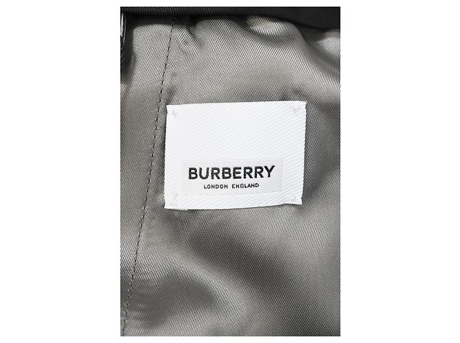 Burberry gerade Hosen aus grauem Polyester - Ansicht 5
