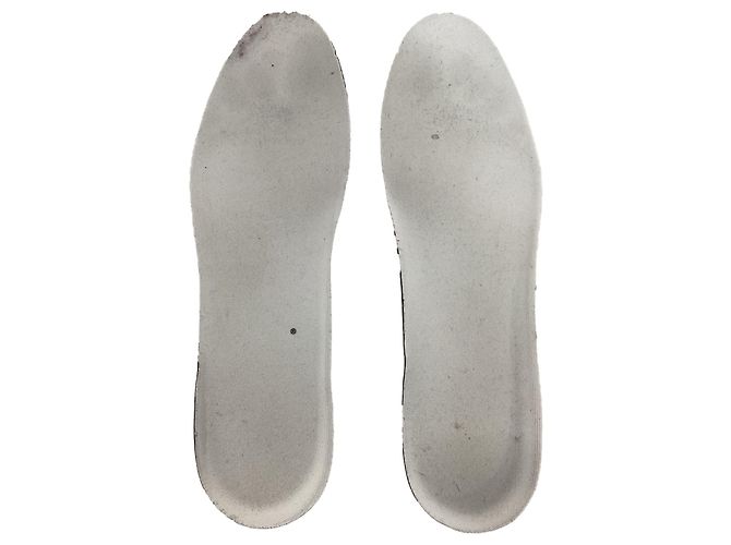 Twist Louis Vuitton LV Trainer in pelle nera e bianca Nero - vista 7