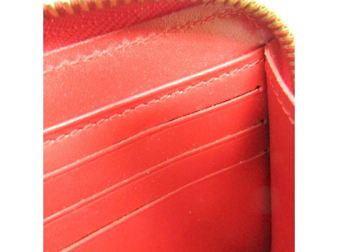 Cartera Zippy Monogram Vernis Louis Vuitton Fucsia - view 10