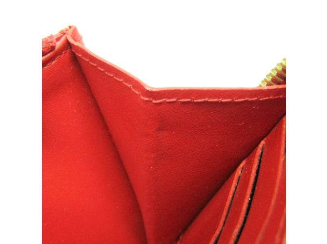 Cartera Zippy Monogram Vernis Louis Vuitton Fucsia - view 11