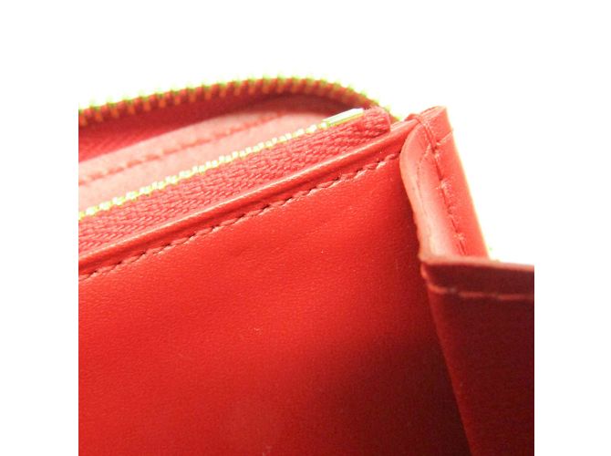 Cartera Zippy Monogram Vernis Louis Vuitton Fucsia - view 12