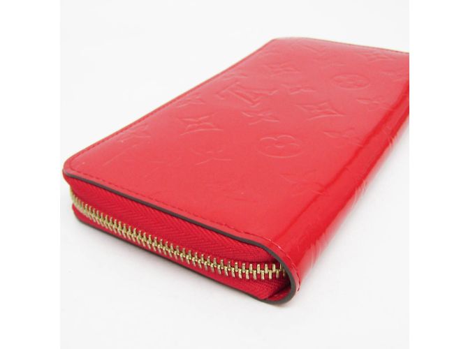 Cartera Zippy Monogram Vernis Louis Vuitton Fucsia - view 6