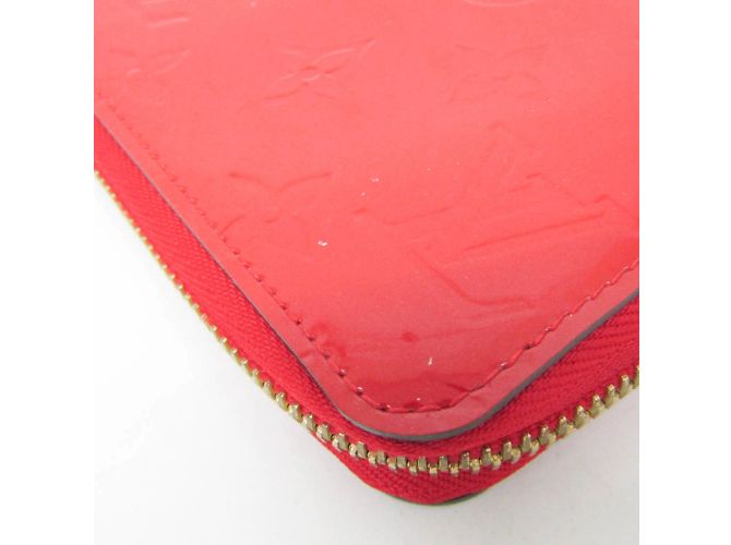 Cartera Zippy Monogram Vernis Louis Vuitton Fucsia - view 7