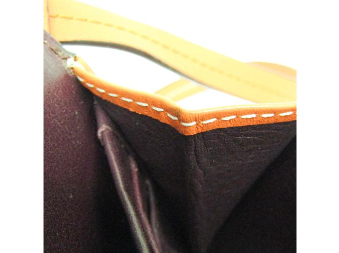Portafoglio in pelle con catena/spalla Loewe Gate per donne in arancione - vista 16