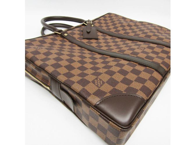 Borsa Documenti Voyage Damier Louis Vuitton N41124 Damier ebene - vista 7