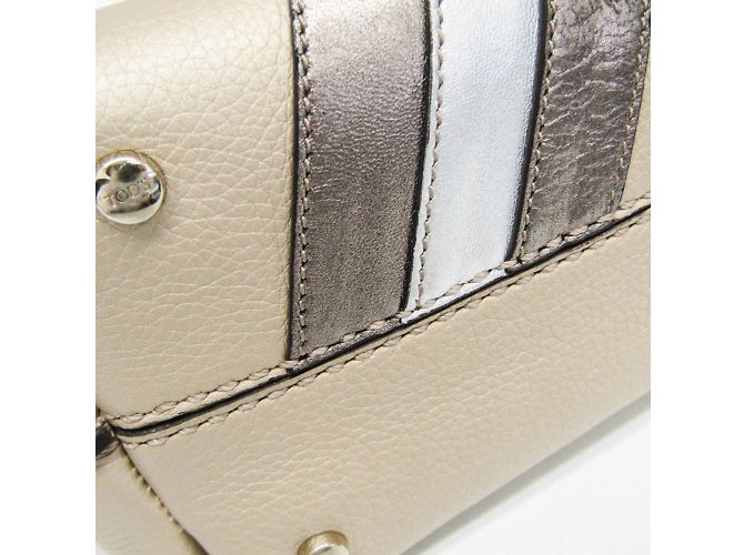 Borsa WAVE di Tod's Esclusiva Giappone Argento D'oro Bronzo - vista 6
