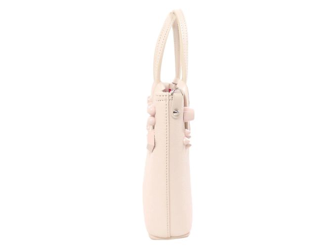 Bolsa de couro de bezerro rosa Christian Louboutin - vista 2
