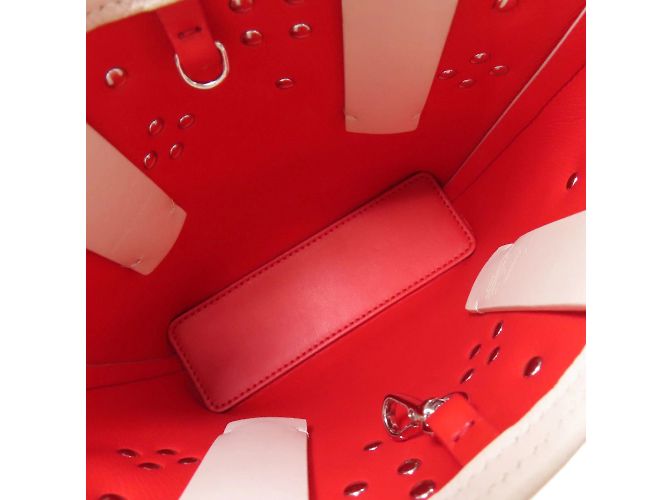 Bolsa de couro de bezerro rosa Christian Louboutin - vista 4