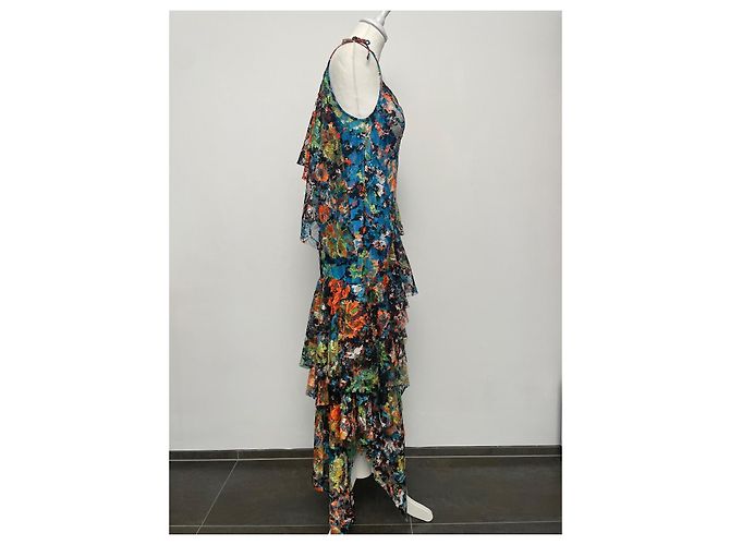Marques Almeida Kleid aus mehrfarbiger Spitze Mehrfarben - Ansicht 4