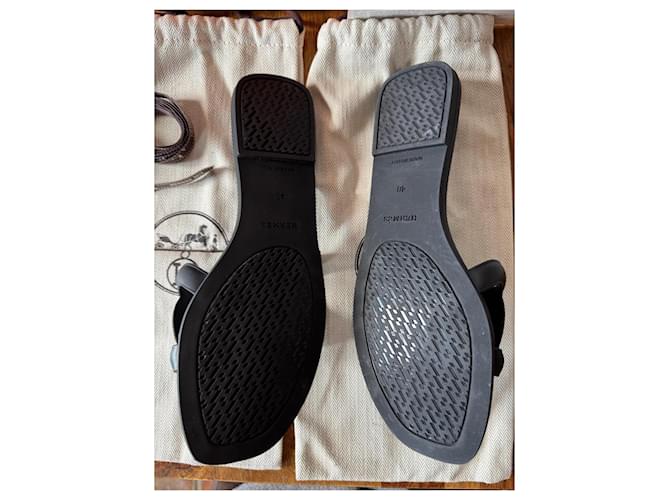 Mules Hermès Aloha Nere Nero - vista 5