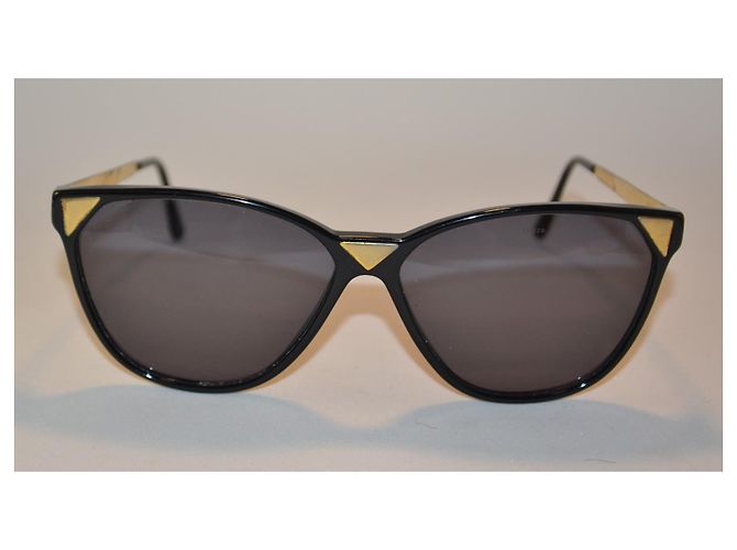 Occhiali da sole Fendi neri e oro Nero D'oro - vista 2