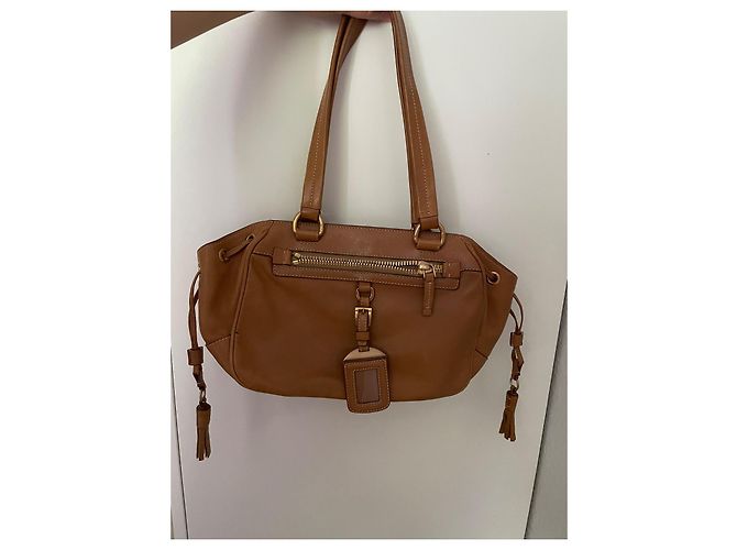 PRADA vintage baby calf leather Beige - view 2