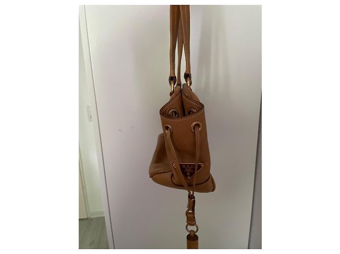 PRADA vintage baby calf leather Beige - view 4