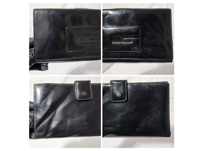 Gucci Square G Continental Wallet Schwarz - Ansicht 7