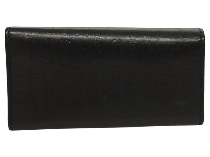 VERSACE Key Case Leather Black Auth ac3800 - view 2