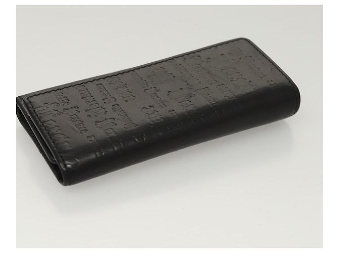 VERSACE Key Case Leather Black Auth ac3800 - view 5