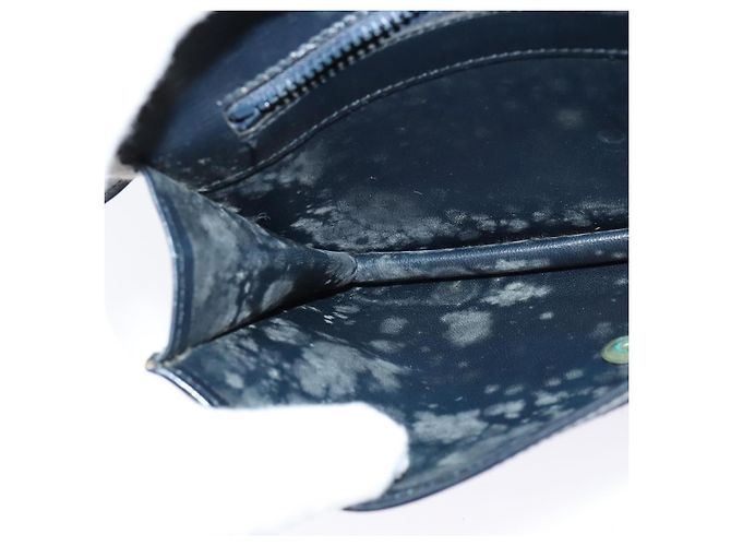 Céline Borsa a Spalla CELINE in Camoscio Blu Navy Auth BA1514 - vista 22