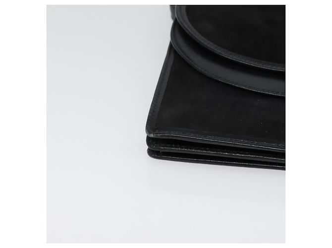 Céline Borsa a Spalla CELINE in Camoscio Blu Navy Auth BA1514 - vista 6