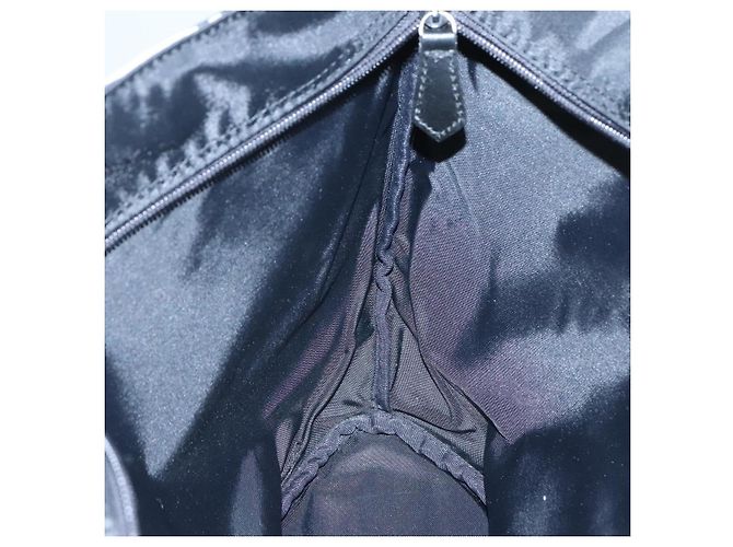 Autre Marque Burberrys Nova Check Tote Bag aus schwarzem und silbernem Nylon, blaue Etikette, authentisch kk486 - Ansicht 18