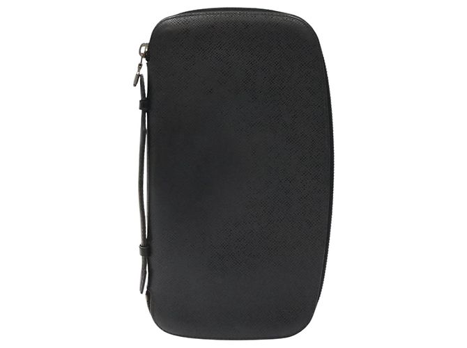 LOUIS VUITTON Organizer Taiga Atoll Custodia da Viaggio Ardoise M30652 LV Auth 120326 Grigio - vista 11