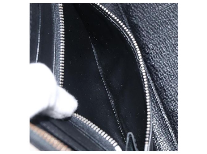 LOUIS VUITTON Organizer Taiga Atoll Custodia da Viaggio Ardoise M30652 LV Auth 120326 Grigio - vista 18
