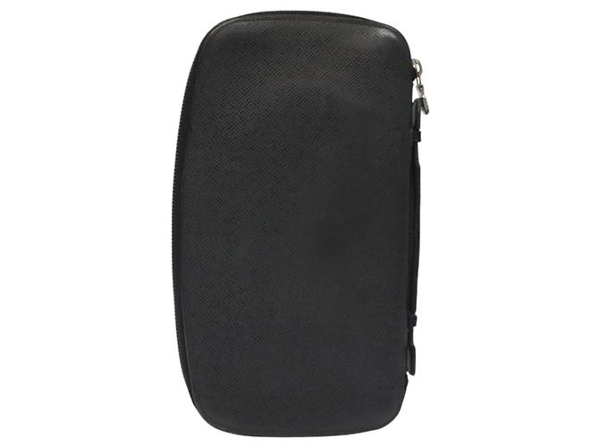 LOUIS VUITTON Organizer Taiga Atoll Custodia da Viaggio Ardoise M30652 LV Auth 120326 Grigio - vista 2