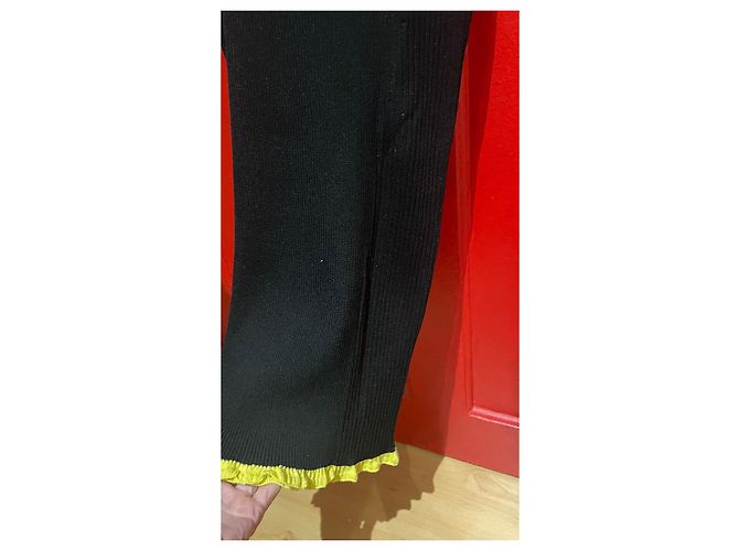 Autre Marque AZ Factory Strickkleid schwarz gelb - Ansicht 7