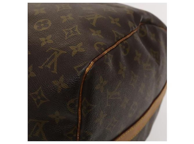 LOUIS VUITTON Monogram Keepall Bandouliere 55 Borsa Boston M41414 LV Auth ac3775 Monogramma - vista 10