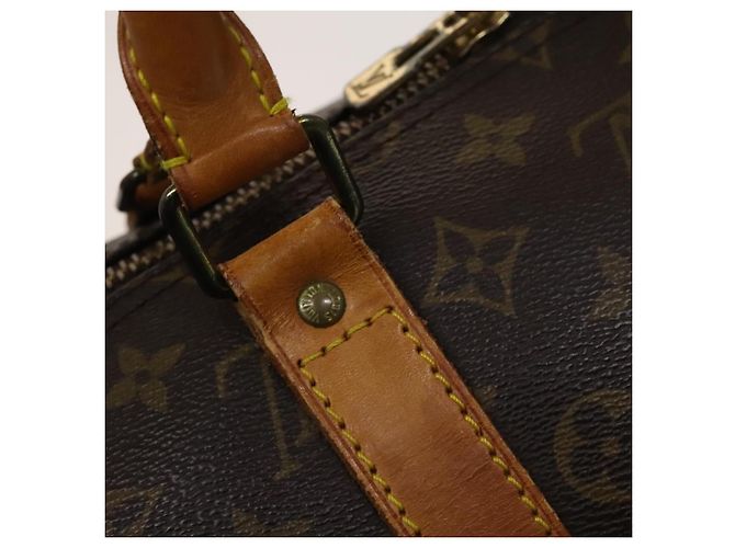 LOUIS VUITTON Monogram Keepall Bandouliere 55 Borsa Boston M41414 LV Auth ac3775 Monogramma - vista 11