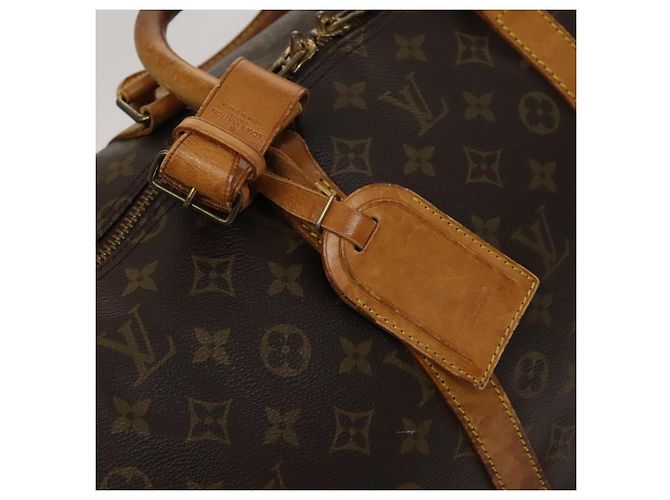 LOUIS VUITTON Monogram Keepall Bandouliere 55 Borsa Boston M41414 LV Auth ac3775 Monogramma - vista 13
