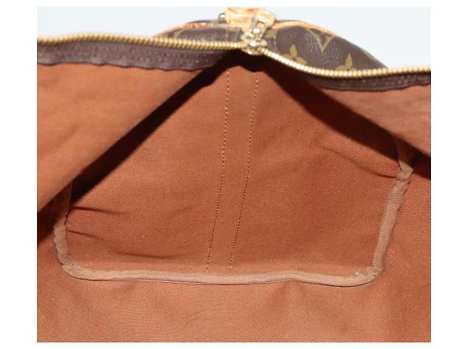 LOUIS VUITTON Monogram Keepall Bandouliere 55 Borsa Boston M41414 LV Auth ac3775 Monogramma - vista 15