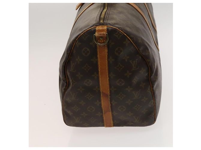 LOUIS VUITTON Monogram Keepall Bandouliere 55 Borsa Boston M41414 LV Auth ac3775 Monogramma - vista 2