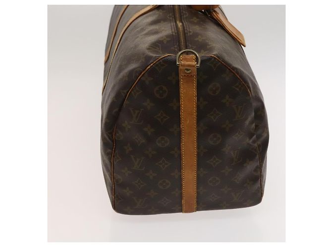 LOUIS VUITTON Monogram Keepall Bandouliere 55 Borsa Boston M41414 LV Auth ac3775 Monogramma - vista 3